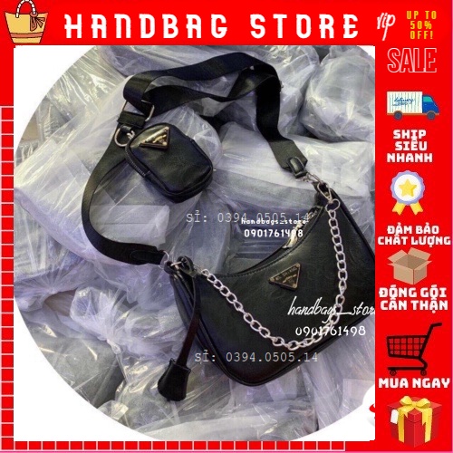 ❤️𝙁𝙍𝙀𝙀𝙎𝙃𝙄𝙋❤️ Set Túi Nữ Da Mềm Cá Tính ♥️FREESHIP♥️ Bộ 2 Túi Ví Đeo Chéo Nữ SPB 149 NHẬN SỈ TOÀN QUỐC