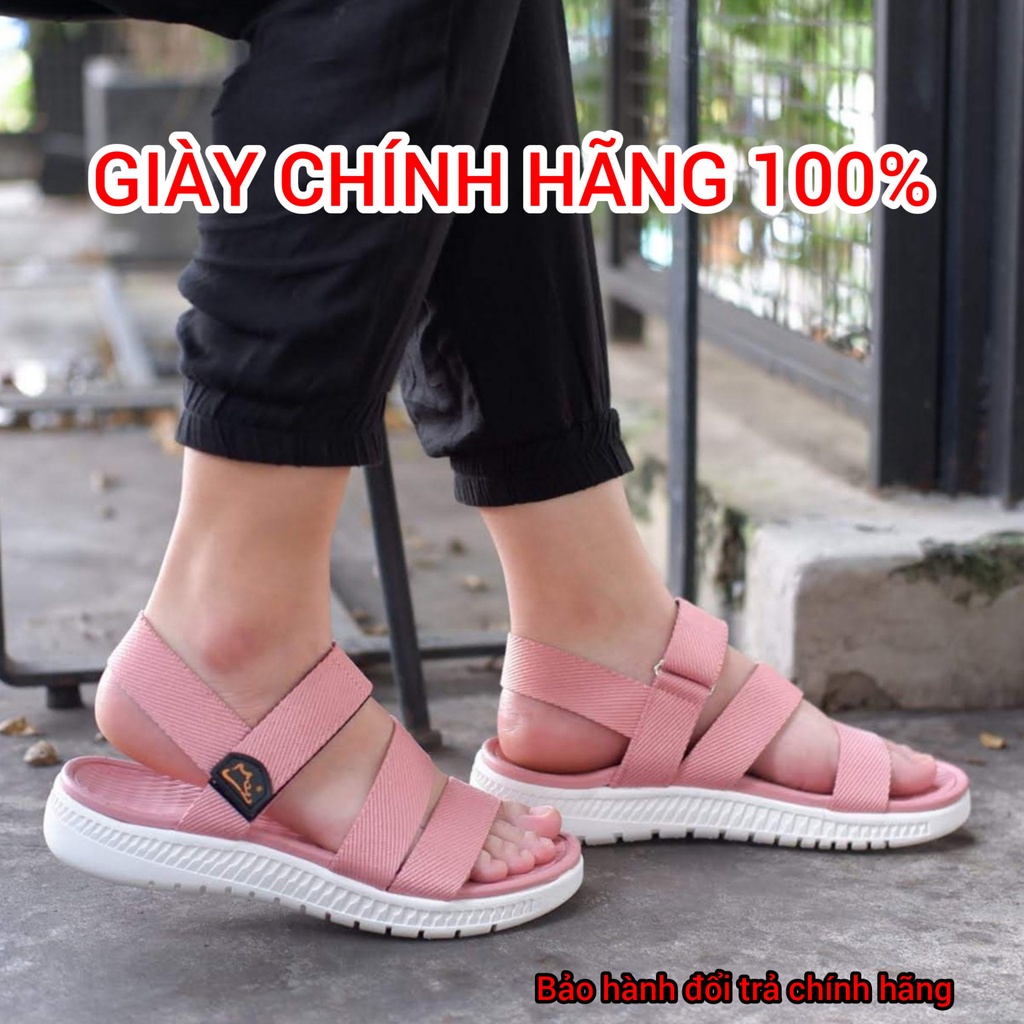 Giày sandal nữ xỏ ngón, dép quai ngang nam FACOTA chính hãng, giày quai hậu nữ đi học phong cách hàn quốc