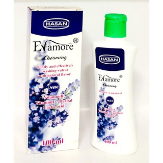 Dung dịch vệ sinh phụ nữ Evamore Eva More Hasan Ha San tím 100ml