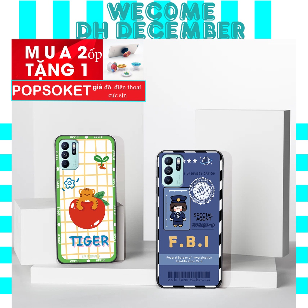 Ốp lưng Oppo RENO 6 5G / RENO 6Z 5G  in hình 3D gấu mới nhất - sang - chảnh - ĐẸP- BỀN