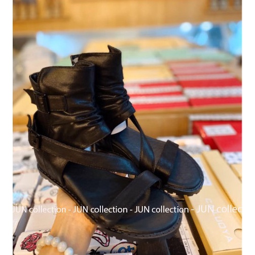 [Chính hãng KAILI - Sẵn từ 35-40] Giày sandal chiến binh dây chéo 2 khóa FULLBOX HÀNG CAO CẤP CHÍNH HÃNG KAILI N08