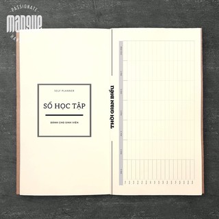 Sổ tay lập kế hoạch học tập, sổ study planner