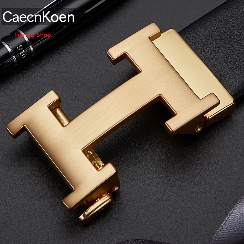 Thắt Lưng Nam Caecn Koen Da Bò Cao Cấp 2 Lớp