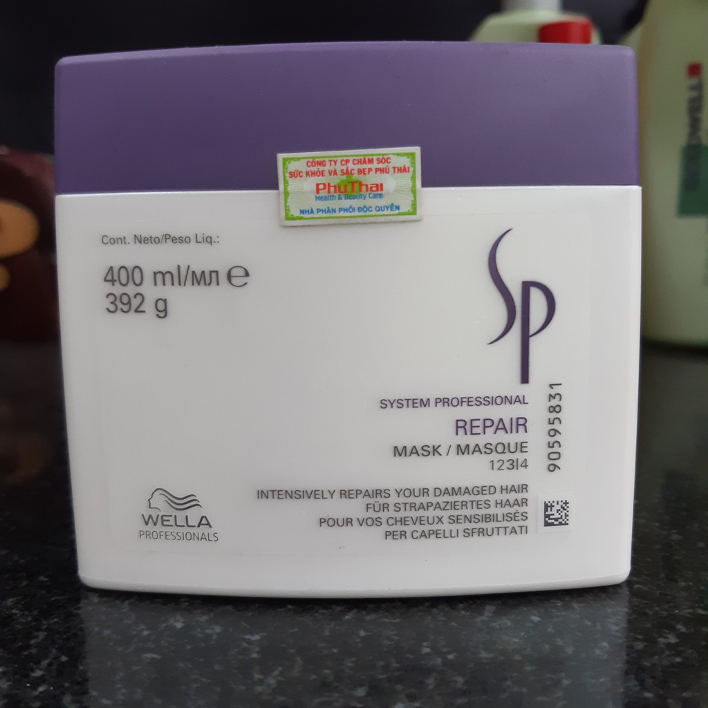 HẤP DẦU SP WELLA REPAIR CHỮA TRỊ TÓC HƯ TỔN 400ML