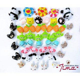 Cài áo hoạt hình cute phô mai que