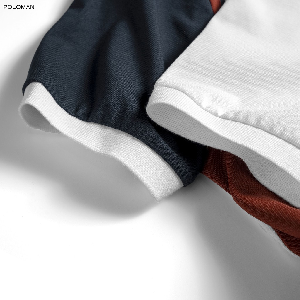 Áo Polo nam cổ bẻ LUKE vải cá sấu Cotton xuất xịn,chuẩn form, sang trọng - thanh lịch - POLOMAN | BigBuy360 - bigbuy360.vn