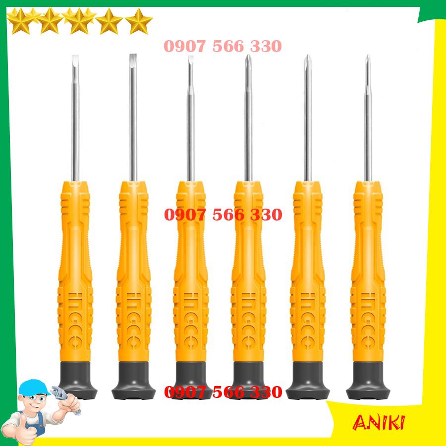 Bộ tua vít sửa đồng hồ Tuốc nơ vít sửa chữa linh kiện điện tử Total Ingco 1234