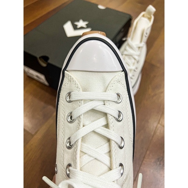Giày thể thao CVS JW Anderson - Trắng gót đen cao cổ - SC Quality [Loli Sneaker]