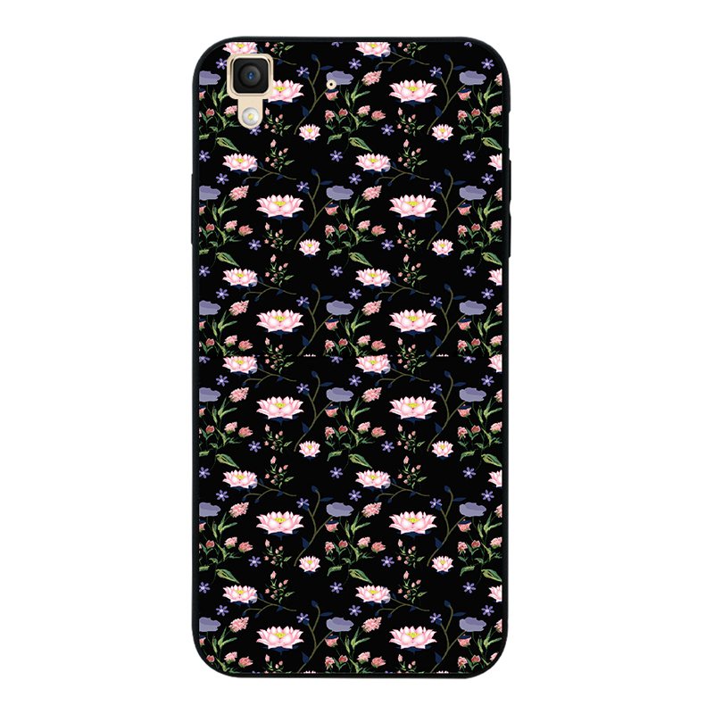 OPPO R7 R7S R9 R9S R11 R11S F1 F3 Plus A77 A35 A71 A83 K1 R15X Plant pattern-2 Silicon Case Cover