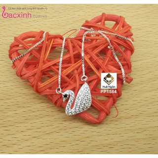 Dây chuyền bạc Ý 925 Bạc xinh Huệ Ngân - Thiên Nga đẹp PP1584