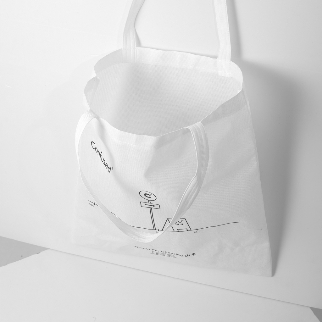 Túi Tote Confused SS2 - Phong cách hàn quốc