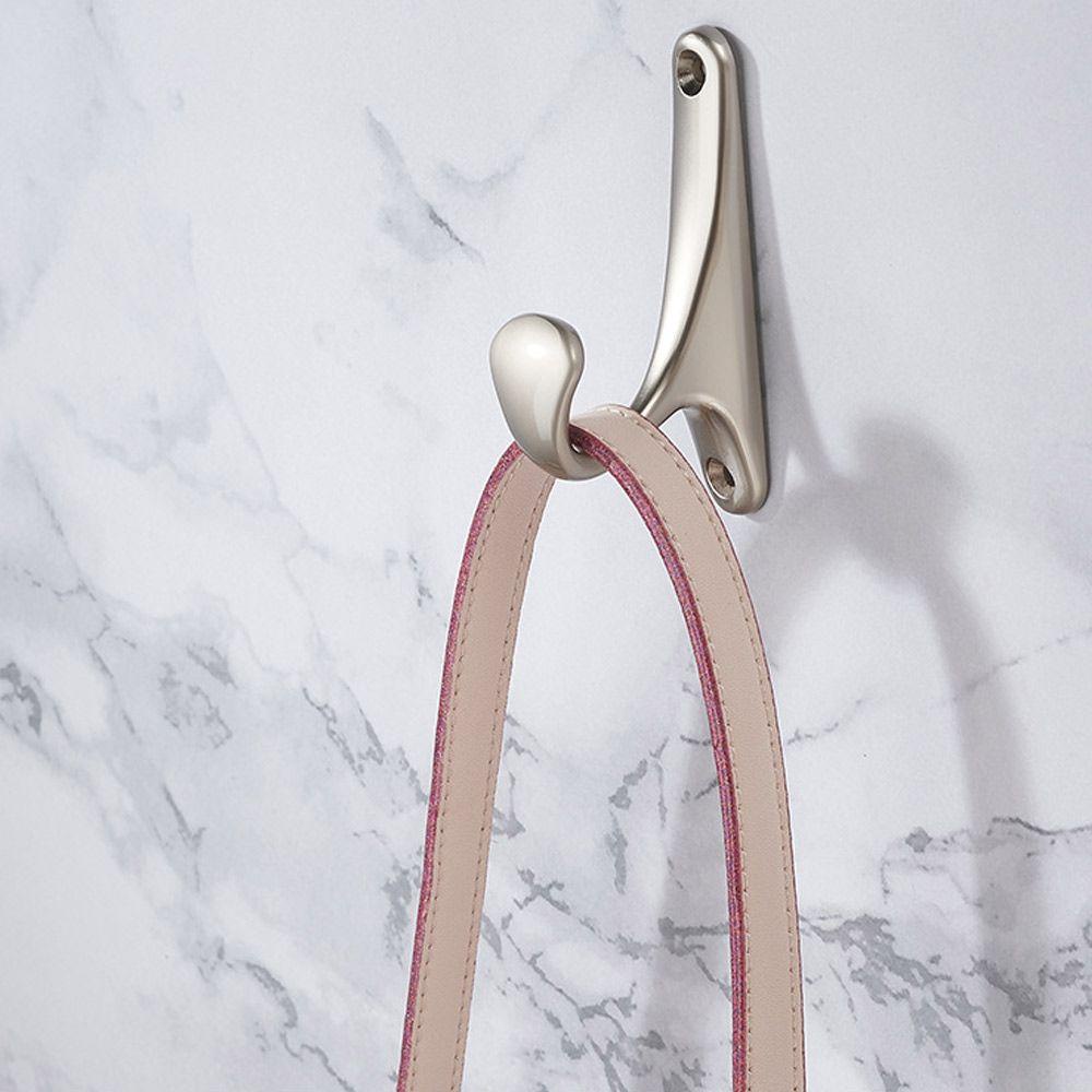 Set 2 Móc Treo Đồ Gắn Tường Bằng Hợp Kim Kẽm Sang Trọng