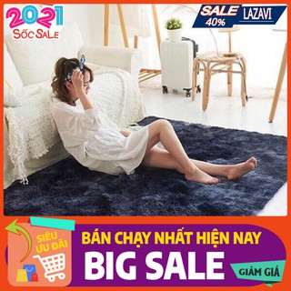 SALE 50% Thảm Lông Loang Trải Sàn 1m6x2m lazavi mã màu 08