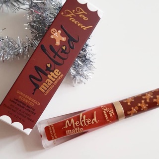 💋 Son Kem Lì TOO FACED – Melted Matte Gingerbread Man&Girl🤶🏻