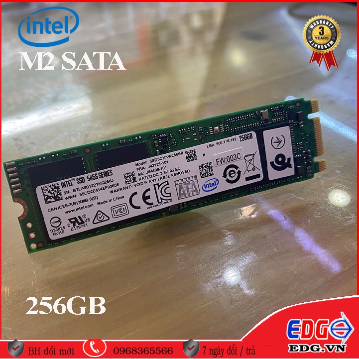 Ổ Cứng M2 SATA 256GB NEW NOBOX Chính hãng Intel 545s series | BigBuy360 - bigbuy360.vn