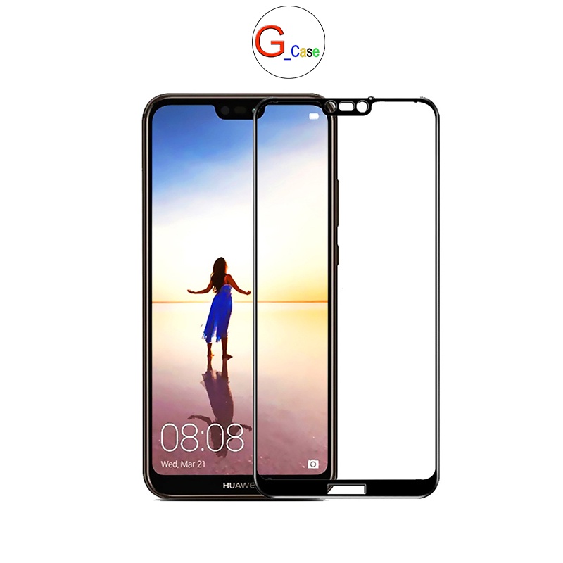 Kính cường lực Full màn hình HUAWEI P20 pro/P20 Lite/Nova 3I/3E/3/ 2I/P30 Lite/P40/Y7 pro/Y9 2018/Y9 2019/Y9 prime- xịn