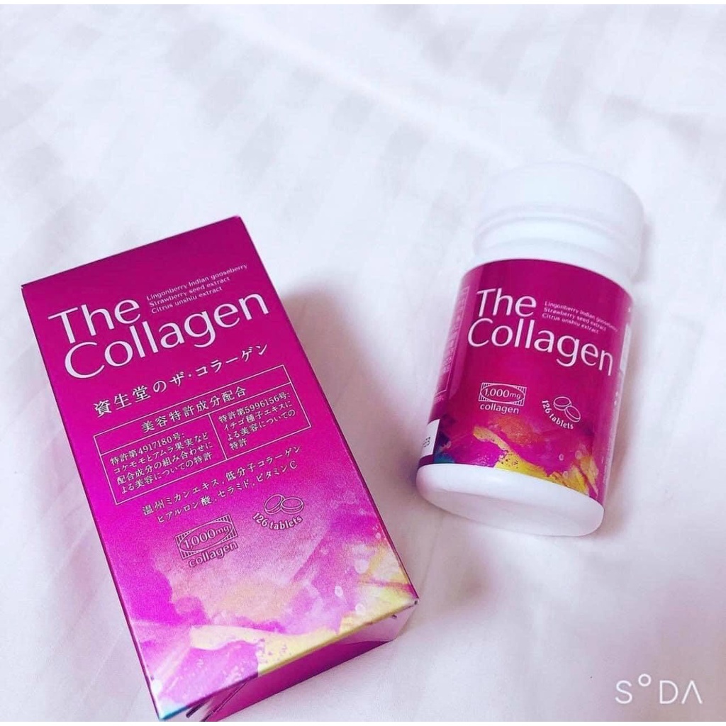 Viên uống Shiseido the collagen 126 viên Nhật bản | Thế Giới Skin Care