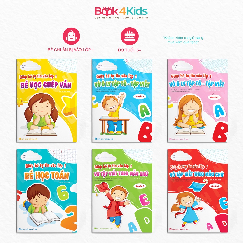 Sách - Giúp Bé Tự Tin Vào Lớp 1