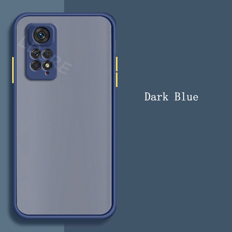 Ốp Điện Thoại Silicon Nhám Trong Mờ Chống Sốc Cho Redmi Note 11 11S 10 10S Redmi10 Poco X3 M3 M4 Pro X3 GT