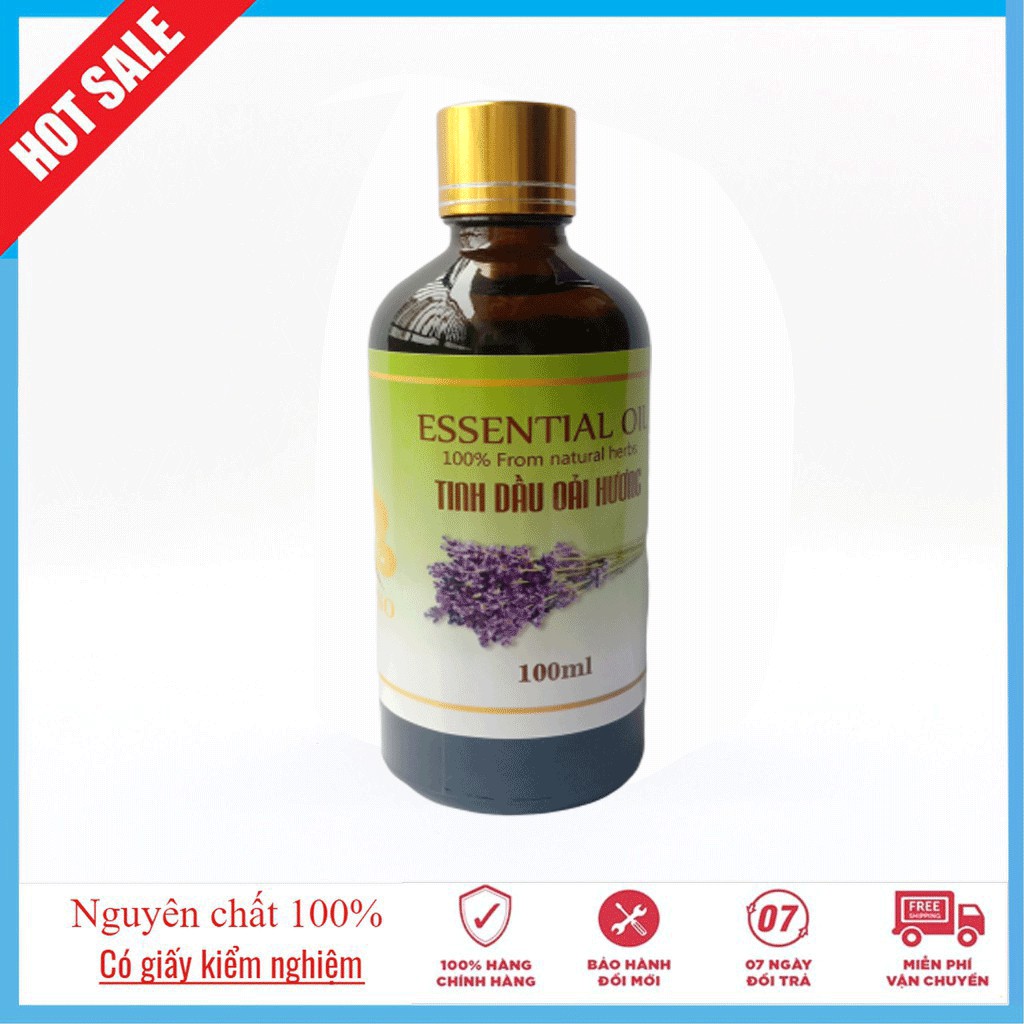 Tinh Dầu Oải Hương Lavender  VERINO Vietnam | 100% Thiên Nhiên Nguyên Chất | Nhập Khẩu Từ Ấn Độ | Kiểm Nghiệm Quatest