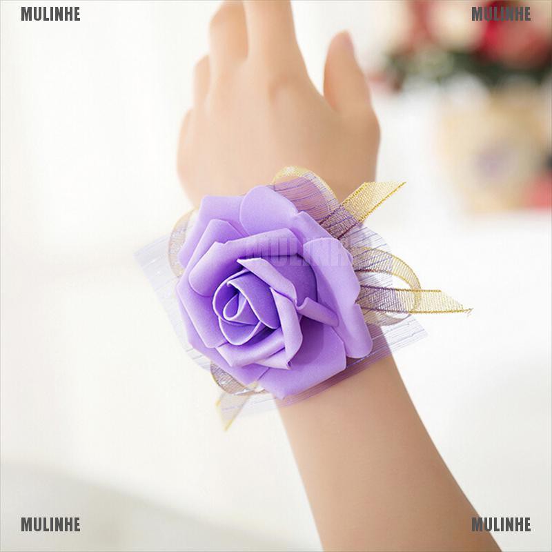 (MớI) Vòng Tay HợP Kim ĐíNh Hoa HồNg Xinh XắN