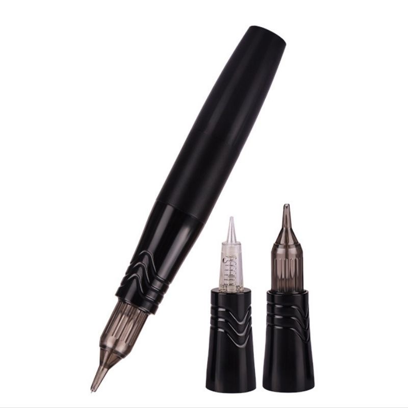 Thân máy phun xăm môi mini Pen 5 0 plus chính hãng 2 đầu dùng kim lò xo và kim kỹ thuật số