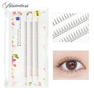 Mikiwilash lông mi dưới Lông Mi Giả Mềm Mịn Tự Nhiên Hình Chữ V 5/6/7mm