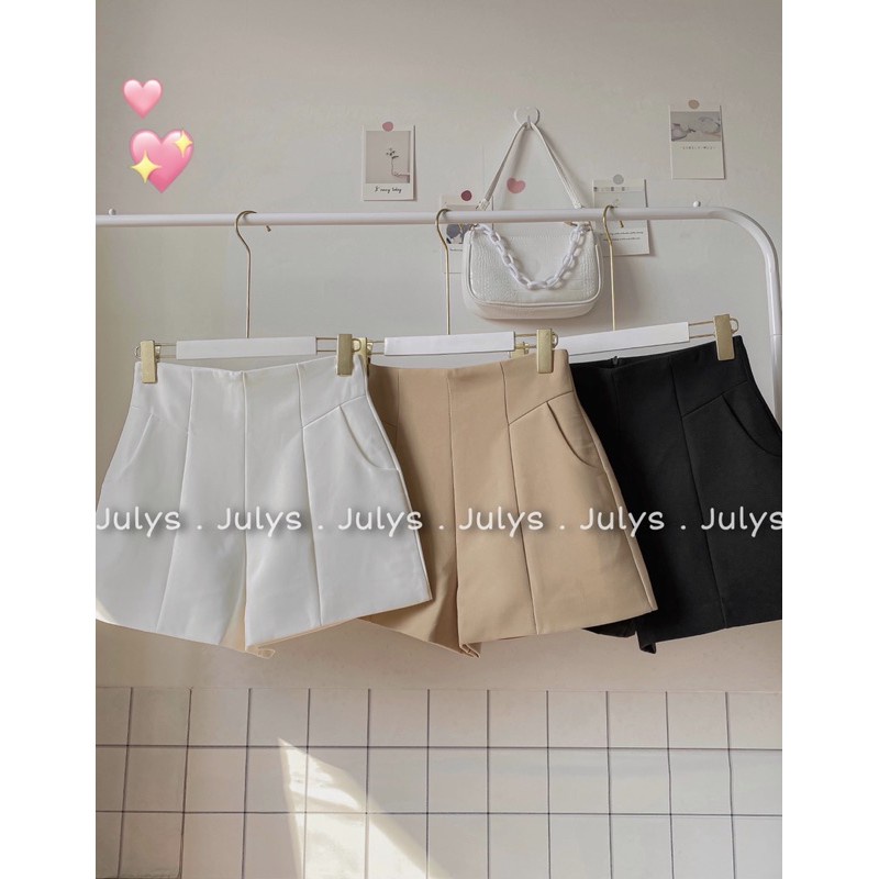 Quần short khoá kéo 3 màu