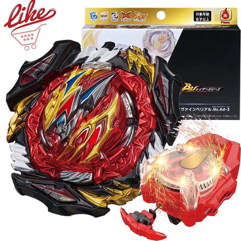 Con Quay Đồ Chơi Beyblade Burst B-197 Belial Nexus Adventure B197 DB Dynamite B184 Blue LR Launcher Beylauncher Màu Xanh Dương Cho Trẻ Em