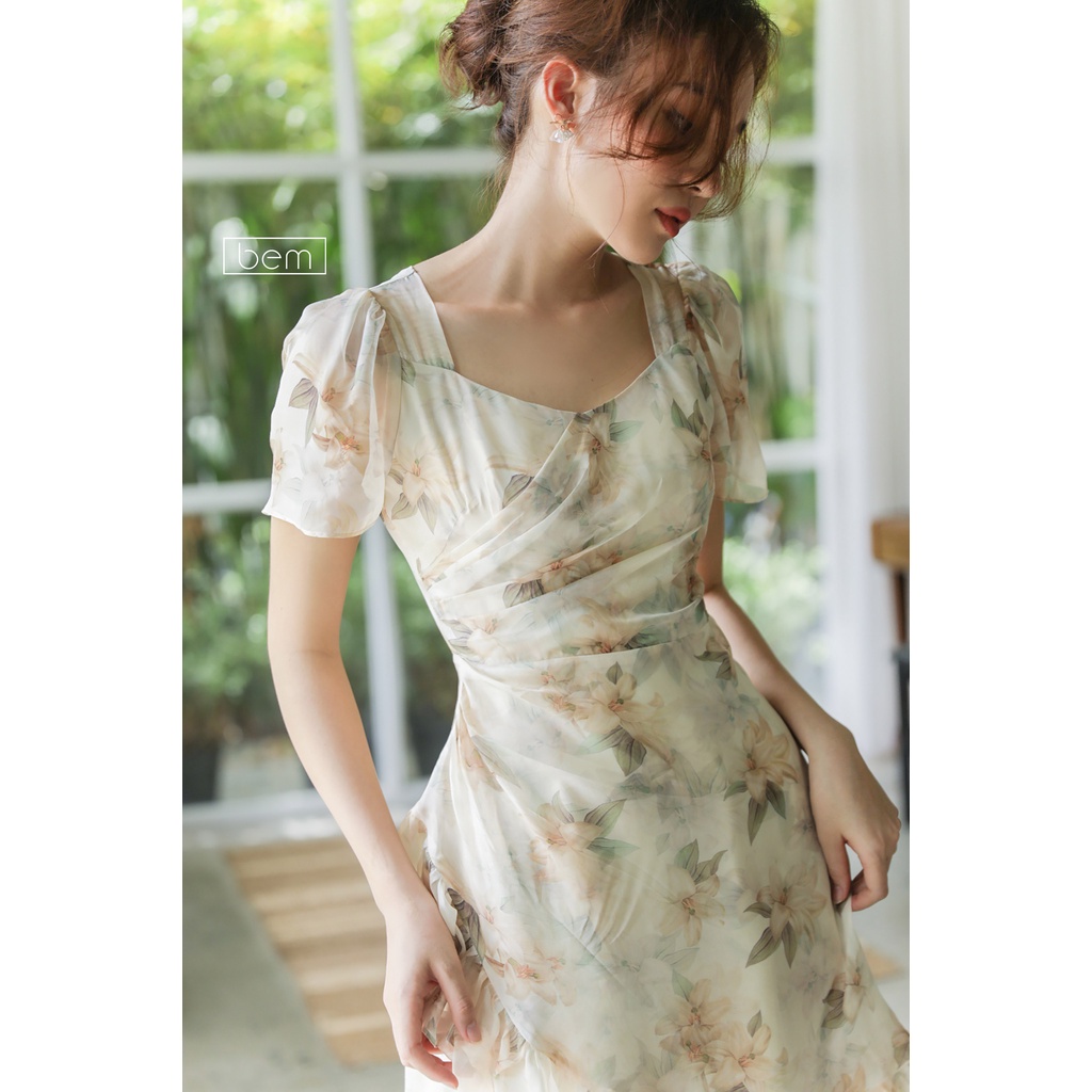 Đầm tơ bèo tầng Bem
