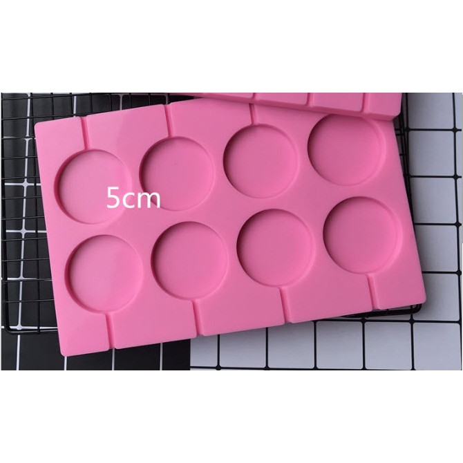 Khuôn silicon kẹo Cakepop tròn 5cm