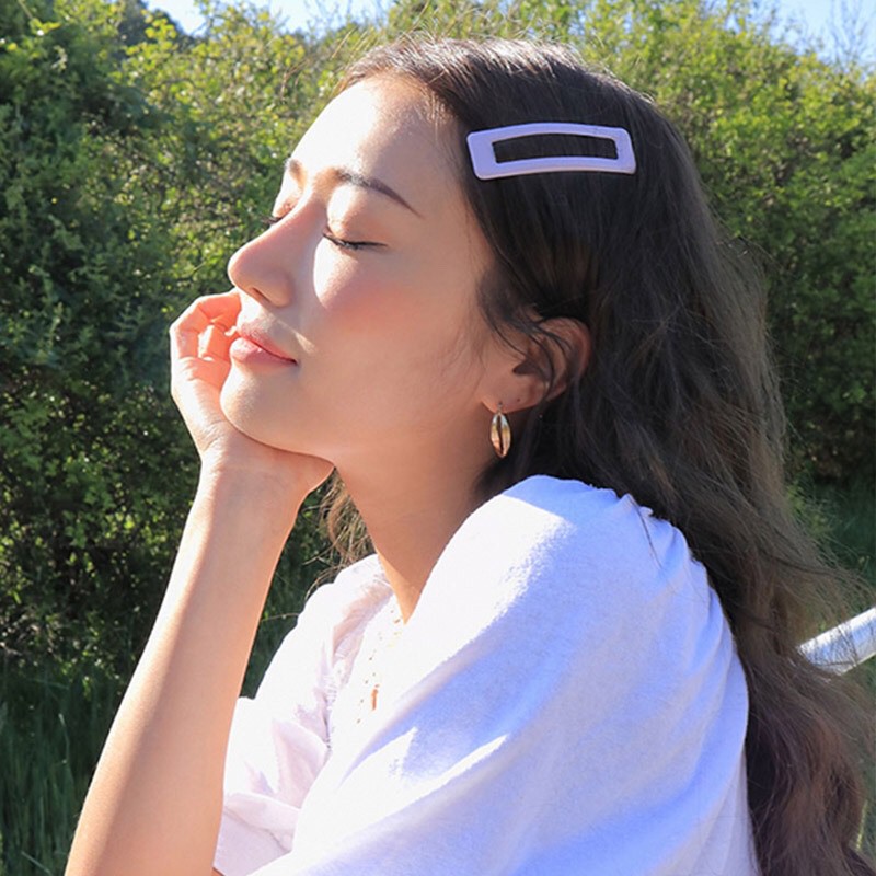 Kẹp tóc nữ hình chữ nhật xinh xinh KT6