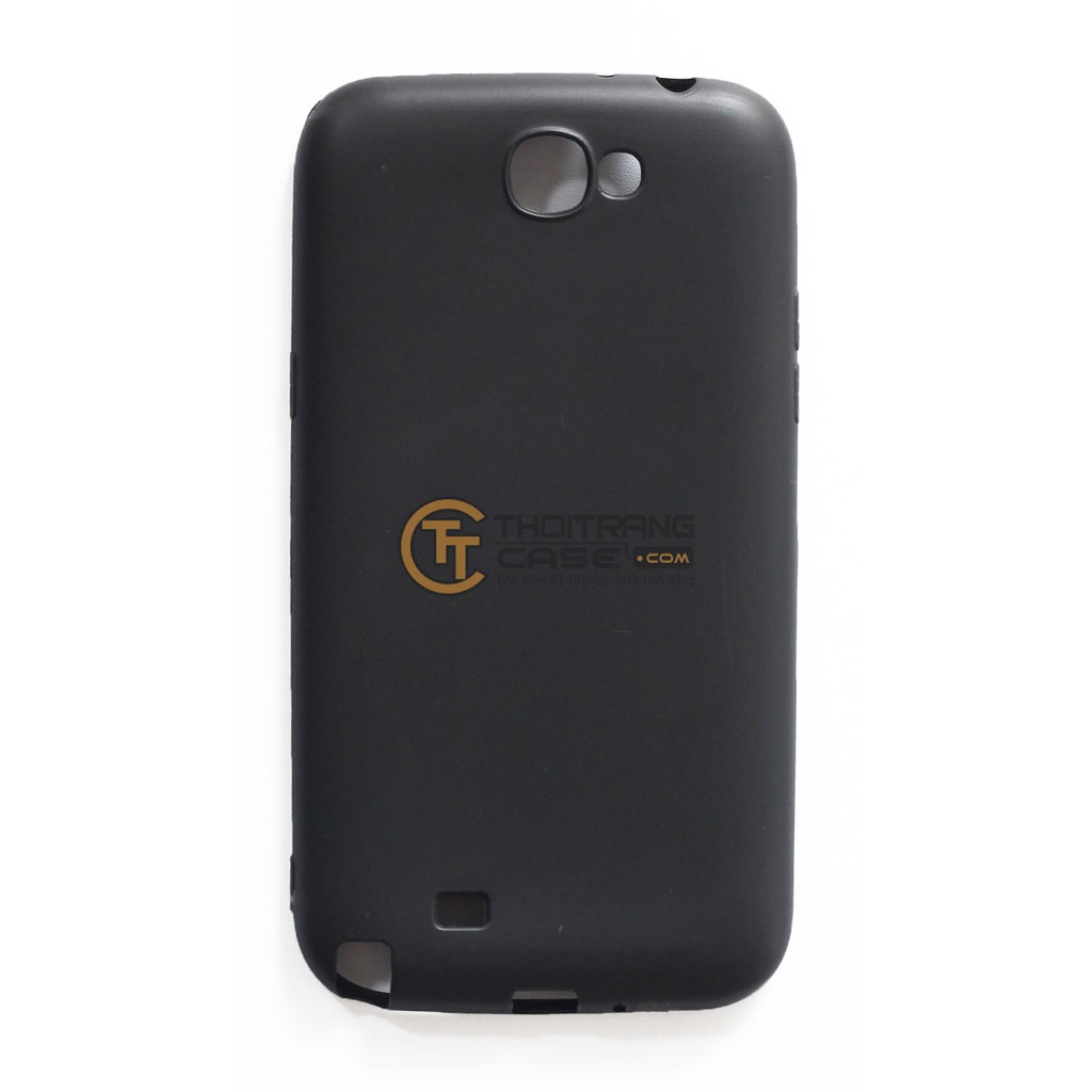 Ốp Lưng SamSung Galaxy Note 2 silicone dẻo đen