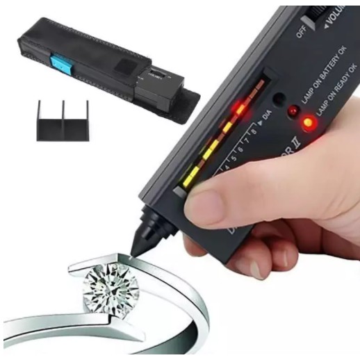 Bút thử  Đá Quý, Kim Cương  tặng kèm pin 9v Camelion dung lượng cao.