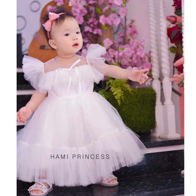 Váy Công Chúa Cánh Tiên Điệu Đà Cho Bé Gái HAMI PRINCESS ❤️ Tặng Kèm Phụ Kiện