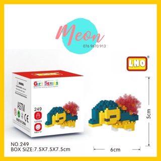 Mini Block | Đồ chơi xếp hình | - pikachu Size S - (135+pcs)