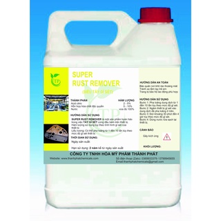 Nước tẩy gỉ sét máy móc, thiết bị _can 5kg