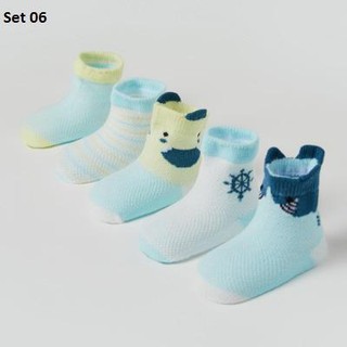 Tất lưới cho bé-Set 05 đôi tất lưới