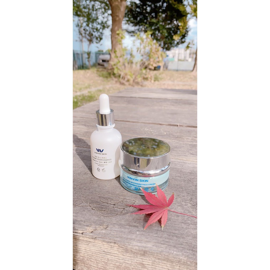 COMBO DƯỠNG TRẮNG CĂNG BÓNG DA MẶT - VINVIN SKIN | BigBuy360 - bigbuy360.vn