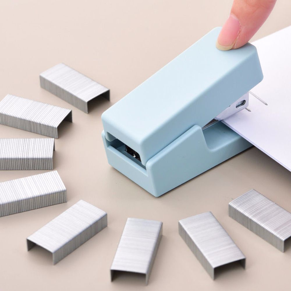 Kẹp bấm ghim mini cầm tay đa năng thời trang