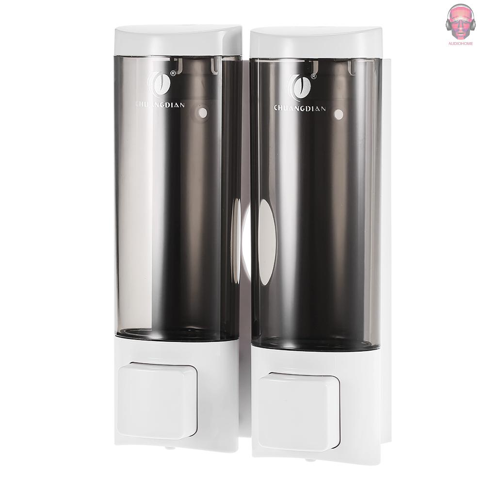 Mới CHUANGDIAN Hướng Dẫn Sử Dụng Hộp Đựng Xà Phòng Tay Với Băng Bọt Hai Mặt Gắn Tường Dầu Gội Chất Lỏng Đôi Sữa Tắm Hộp Đựng Sữa Rửa Tay Sữa Rửa Mặt Cho Phòng Tắm