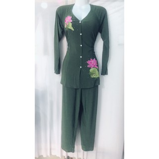 Đồ bộ bà ba size to từ 58-73 kg