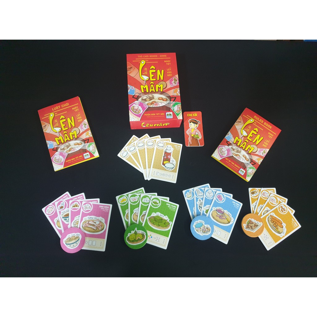 Lên Mâm (Phiên Bản Tết Bắc) - Trò Chơi Board Game