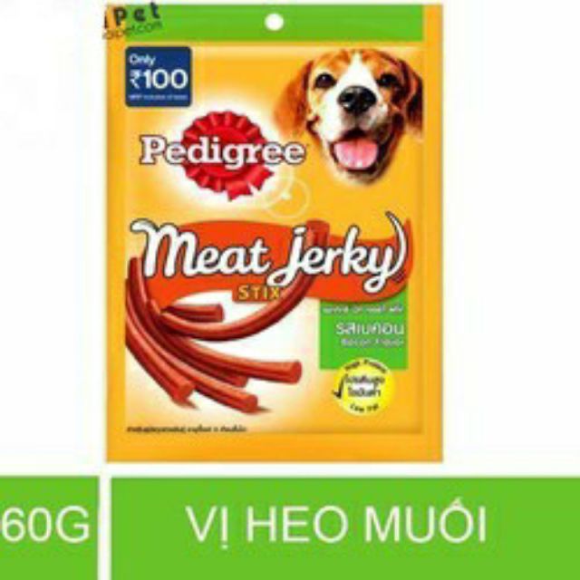 Bánh thưởng meat jeky vị heo muôi 60g