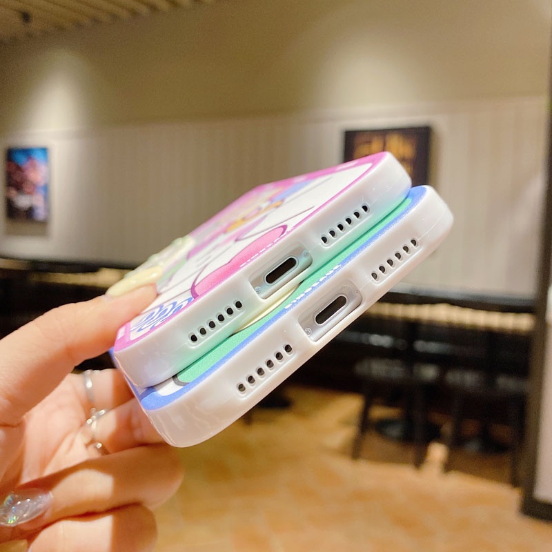 Ốp điện thoại mềm hoạt hình khủng long/ kỳ lân thích hợp cho IPHONE 13 12 11 PRO MAX 6 6S 7 8PLUS X XR XS MAX SE 2020