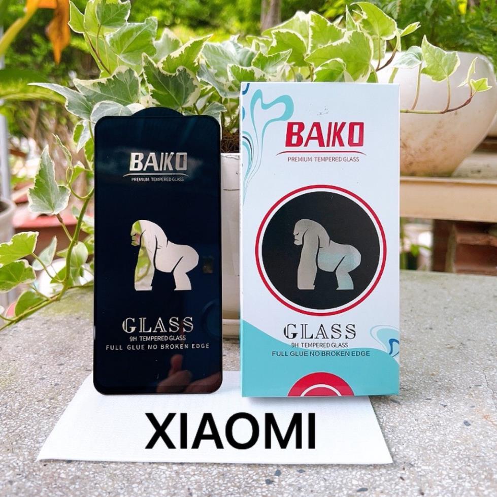 Cường Lực Full Màn - BAIKO KINGKONG Xiaomi redmi 9C/9A/9i/10C/10/NOTE 9S/9PRO/10 PRO/11T PRO/11 PRO/NOTE 10S/NOTE 11S 4G