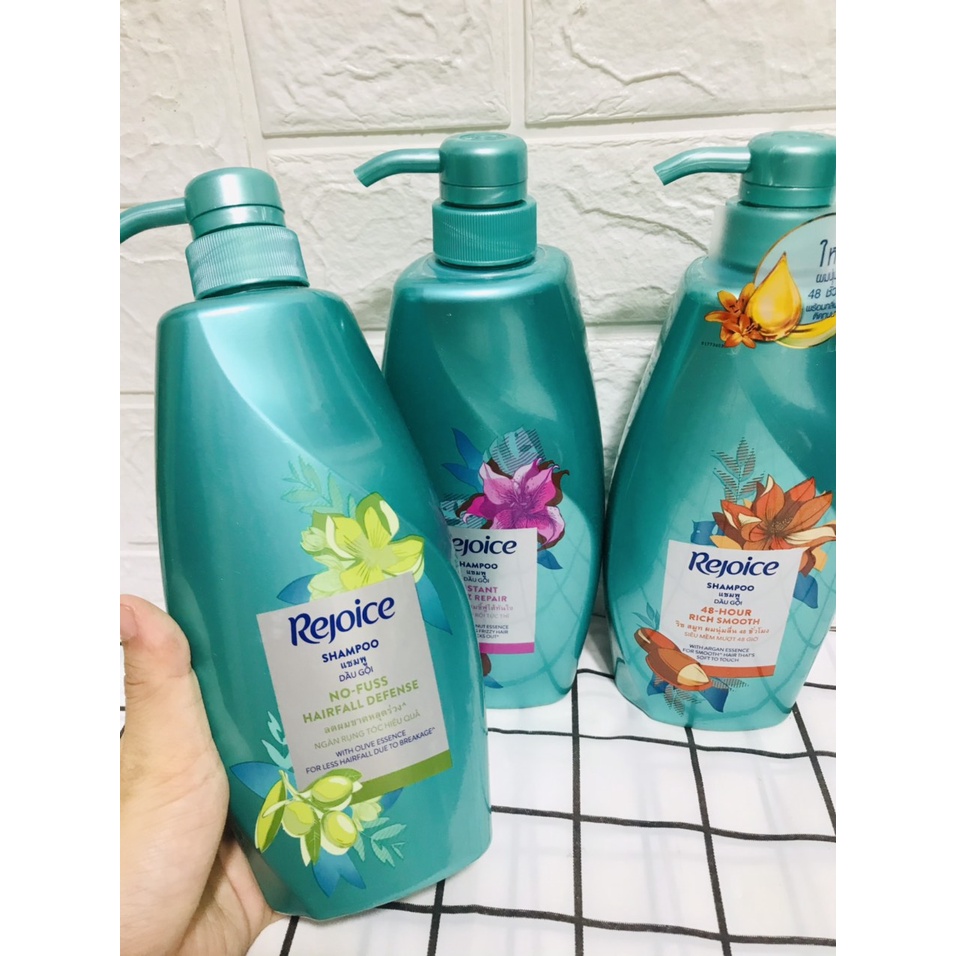 Dầu gội Rejoice siêu mềm mượt 600ml Thái Lan