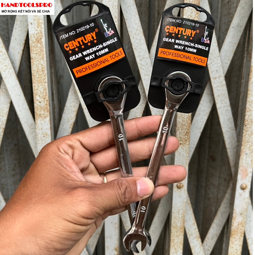 Bộ Cờ lê vòng miệng tự động 8 cây từ 8-22mm CENTURY USA 210219