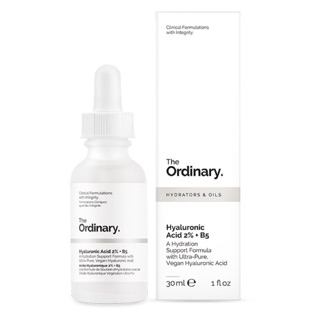 (Bill Canada) Serum cấp nước và phục hồi da The Ordinary Hyaluronic Acid 2% + B5