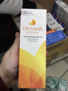 Gel rửa mặt Decumar clean